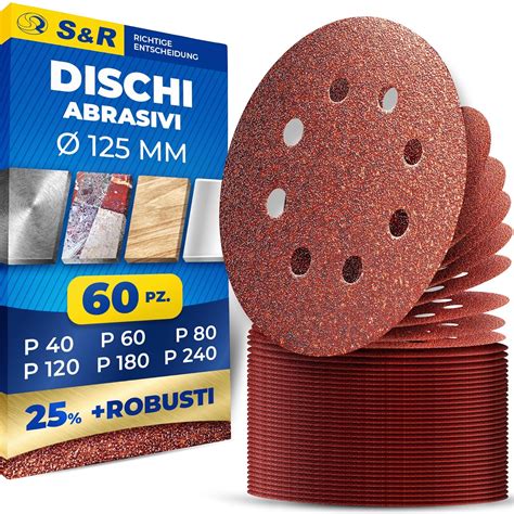 Amazon.it: Dischi Abrasivi 125 Velcro.